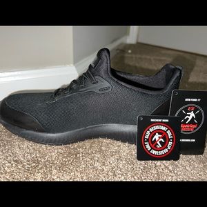 Worn once to my serving job and realized they were too big.